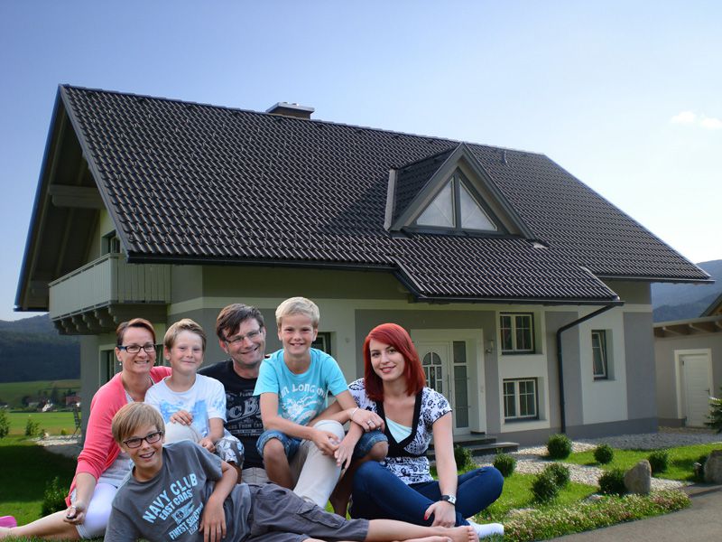 Bauherrenfamilie